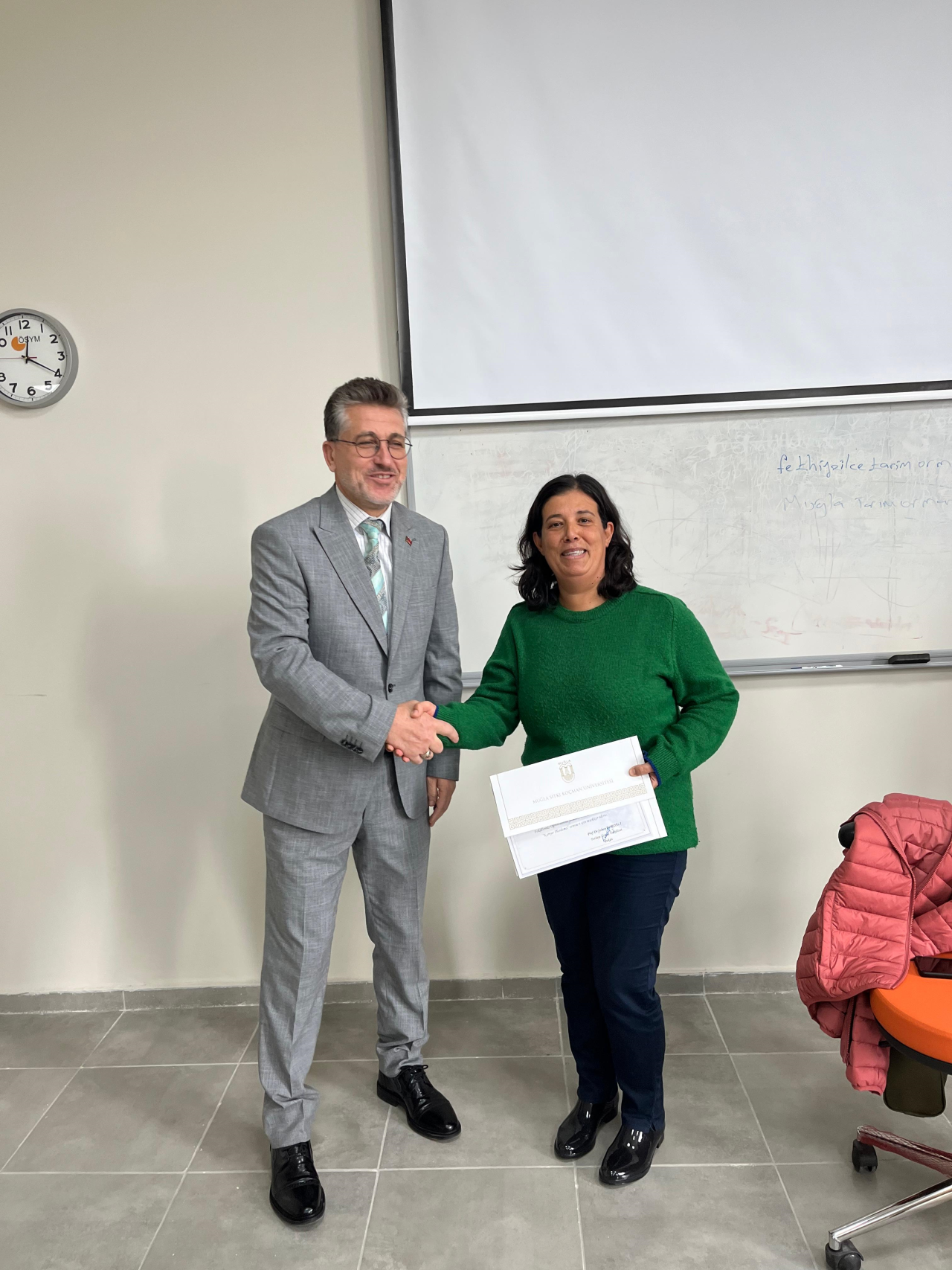 Fethiye İlçe Tarım Müdürlüğünden Fakültemizde Seminer