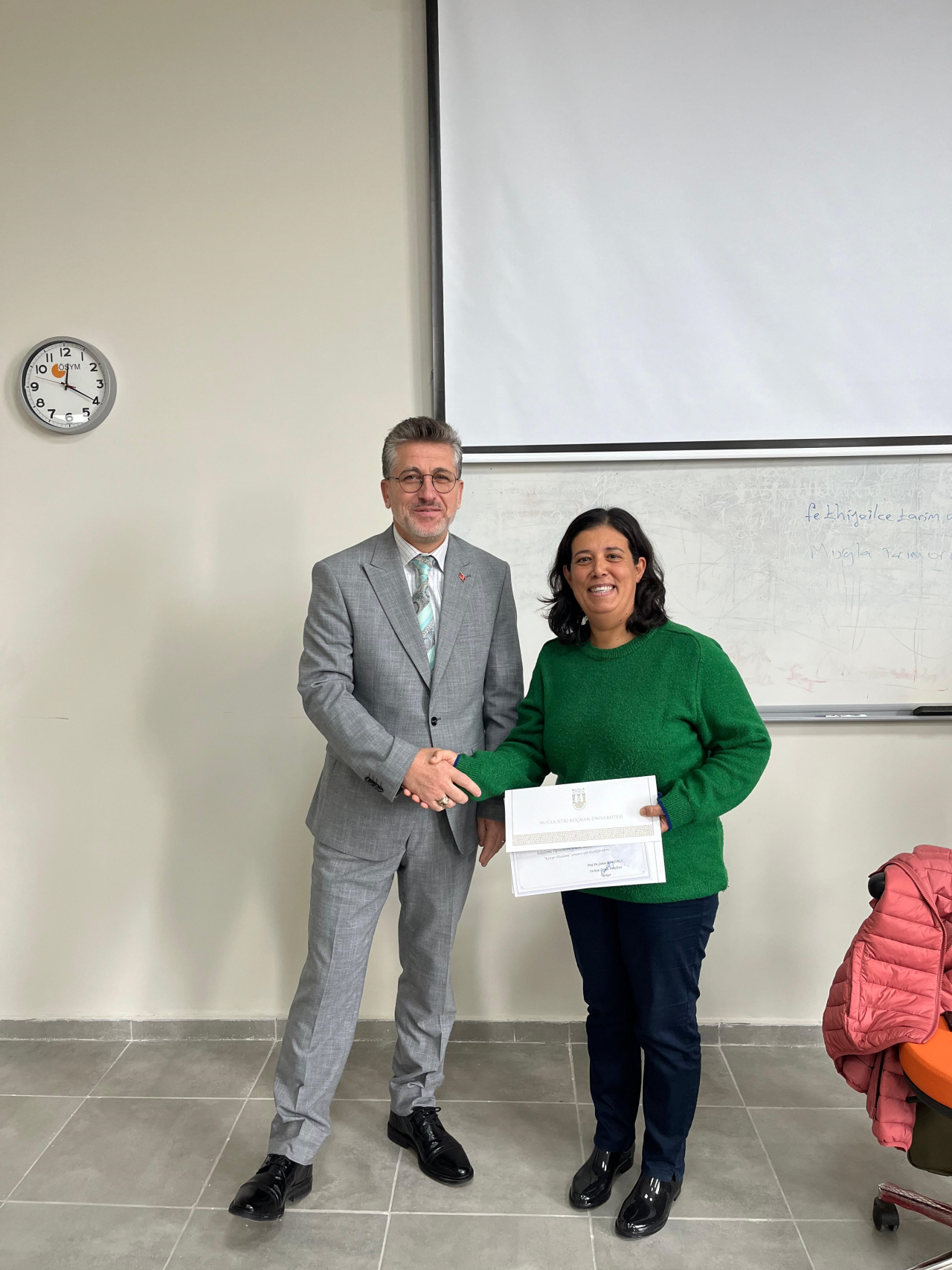 Fethiye İlçe Tarım Müdürlüğünden Fakültemizde Seminer