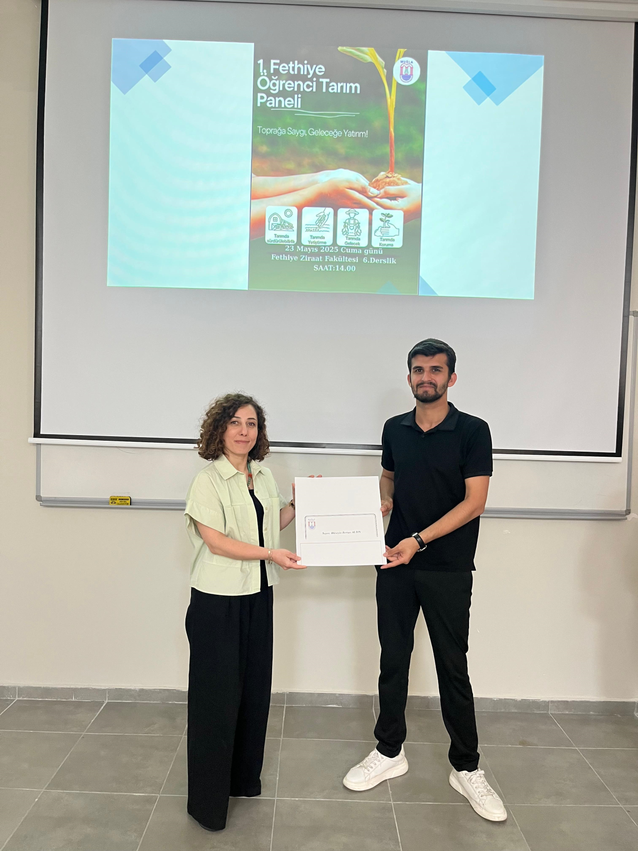 1. Fethiye Öğrenci Tarım Paneli